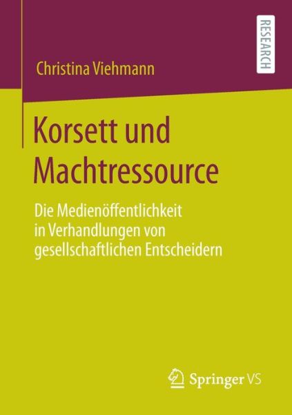 Cover for Viehmann · Korsett und Machtressource (Book) (2020)