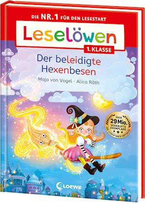 Cover for Maja von Vogel · Leselöwen 1. Klasse - Der beleidigte Hexenbesen (Book) (2024)