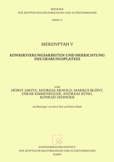Cover for Andreas Arnold · Merenptah V (Hardcover bog) (2019)