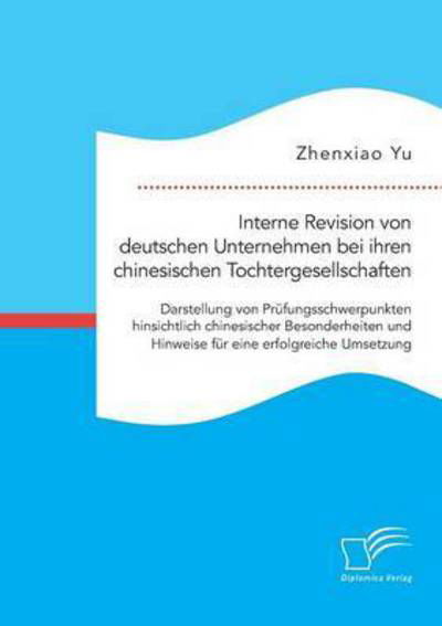 Cover for Yu · Interne Revision von deutschen Unter (Book) (2015)