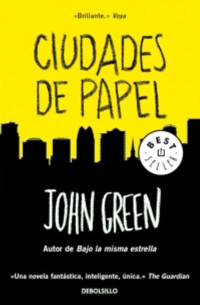 Cover for John Green · Ciudades de papel (Pocketbok) (2016)
