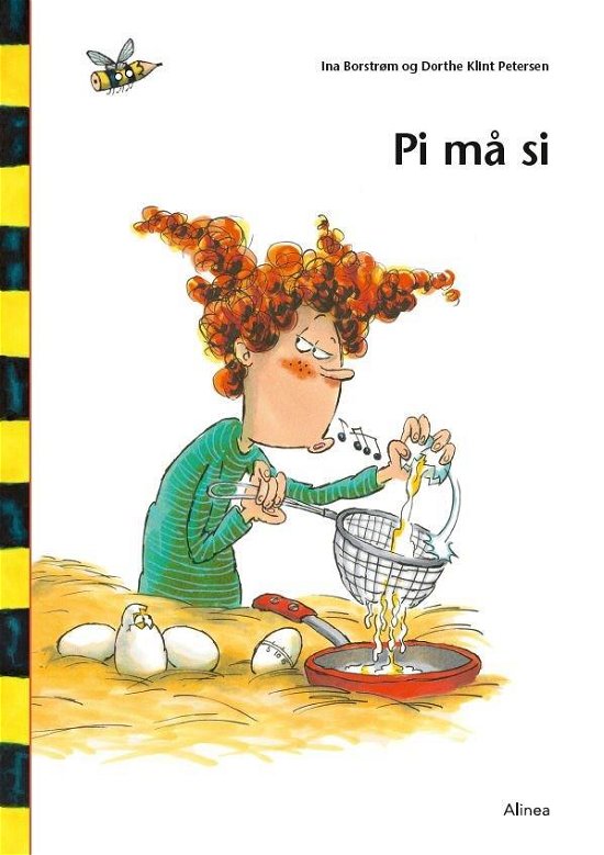Cover for Dorthe Klint Petersen; Ina Borstrøm · Den første læsning: Den første læsning 0. kl. Lydret fri læsning, Pi må si (Bok) [1:a utgåva] (2018)