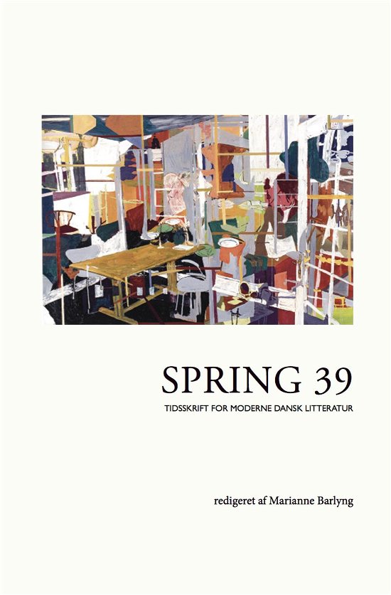 Cover for Marianne Barlyng (Red.) · Tidsskriftet Spring Nr. 39 (Paperback Book) (2016)