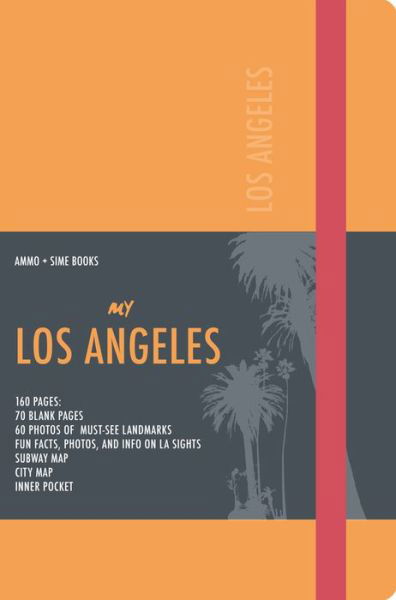 Cover for Paola Grandus / Giovanni Simeone · Los Angeles Visual Notebook: Apricot Orange (Leather Book) [Imitation] (2015)