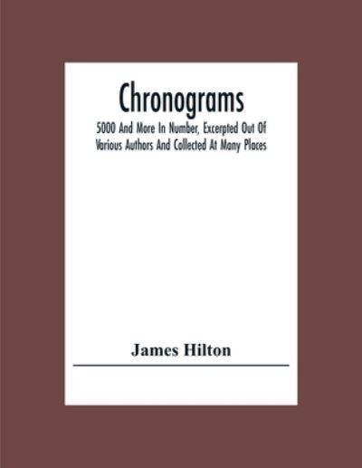 Cover for James Hilton · Chronograms (Paperback Book) (2020)
