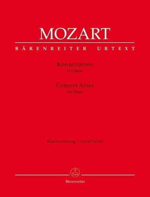 Cover for Mozart · Konzertarien für Bass (Book)