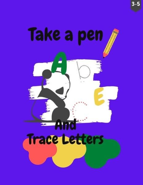 Cover for A - B · Take a Pen And Trace Letters (Paperback Book) (2020)