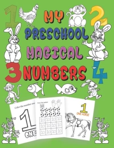 Cover for Max Din · My Preschool Magical Numbers (Paperback Book) (2020)