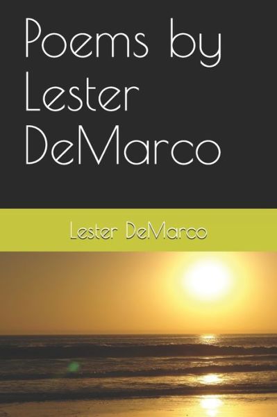 Cover for Lester DeMarco · Poems ny Lester DeMarco (Paperback Book) (2020)