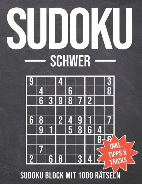 Cover for Luisa Hansen · Sudoku Schwer (Paperback Book) (2020)