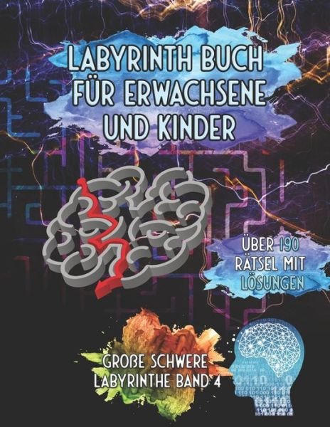 Cover for Mind Publishing · Labyrinth Buch fur Erwachsene und Kinder (Pocketbok) (2020)