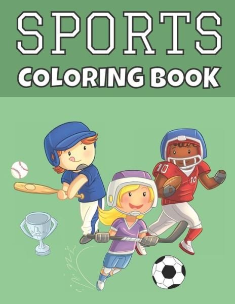 Cover for Dabini G · Sports Coloring Book (Paperback Bog) (2020)
