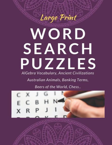 Cover for Marion Cotillard · LARGE PRINT Word Search Puzzles (Paperback Book) (2020)