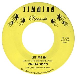 Cover for Emilia Sisco &amp; Cold Diamond &amp; Mink · Let Me in (7&quot;) (2024)