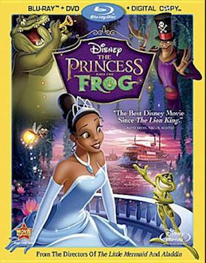 Cover for Princess &amp; the Frog (Blu-ray) (2010)