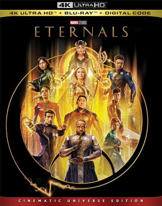 Cover for Eternals (4K Ultra HD) (2022)