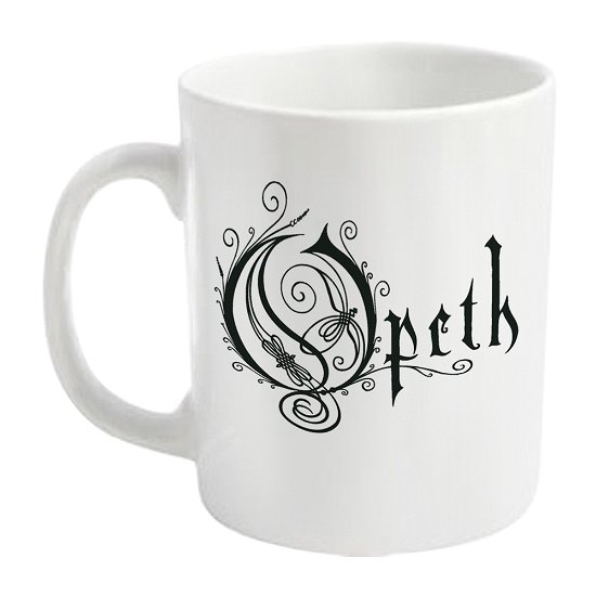 Cover for Opeth · Logo (White) (Mug) (2022)