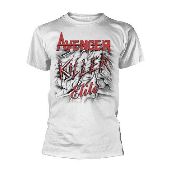 Cover for Avenger · Killer Elite (T-shirt) [size S] [White edition] (2018)