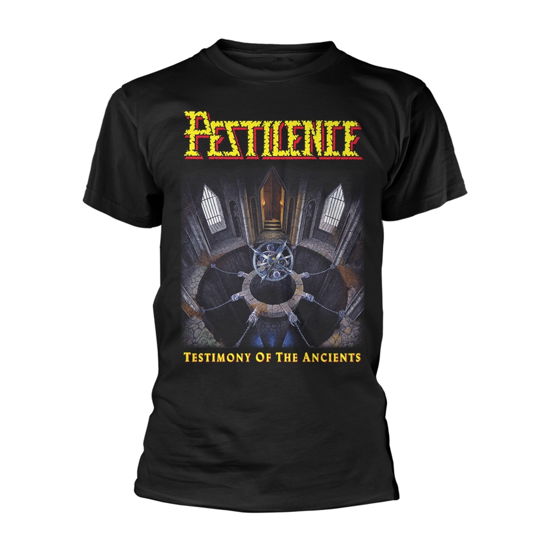 Cover for Pestilence · Testimony of the Ancients (MERCH) [size XL] [Black edition] (2019)