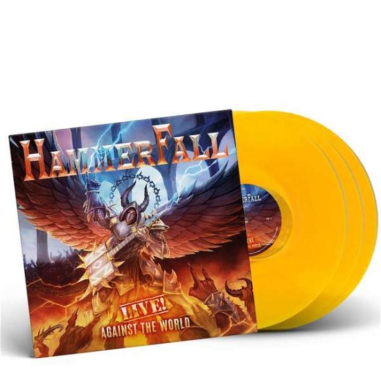 Cover for Hammerfall · Live Against The World (LP) [Coloured edition] (2020)