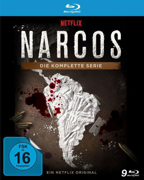 Cover for Moura,wagner / Pascal,petro / Holbrook,boyd/+ · Narcos-die Komplette Serie (Staffel 1-3) (Blu-ray) (2019)