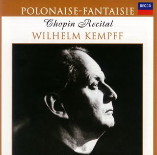 Chopin Recital - Wilhelm Kempff - Musik - 7DECCA - 4988005530349 - 5. november 2008