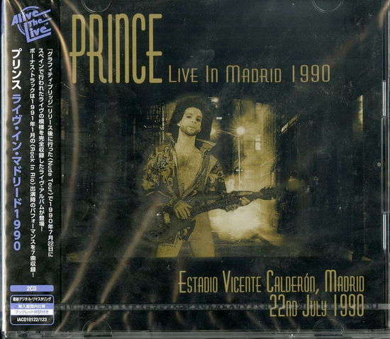 Cover for Prince · Live in Madrid 1990 (CD) [Japan Import edition] (2019)