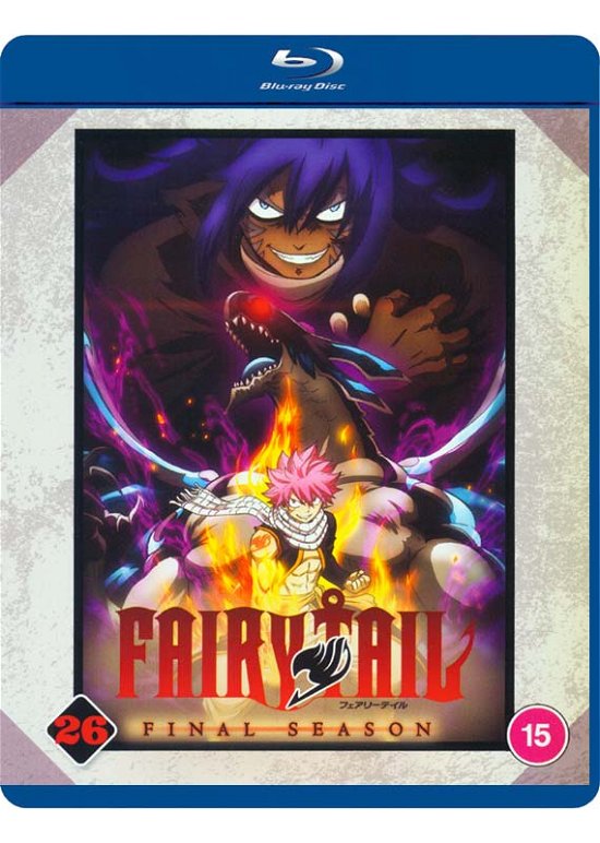 Fairy Tail Final Season - Part 26 (Episodes 317-328) - Fairy Tail Final Season - Film - MANGA ENTERTAINMENT - 5022366958349 - 29. mars 2021
