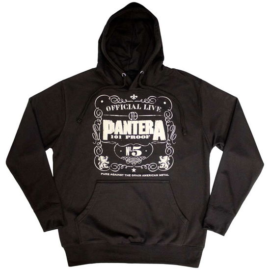 Pantera Unisex Pullover Hoodie: 101 Proof - Pantera - Merchandise - Bravado - 5023209090349 - 