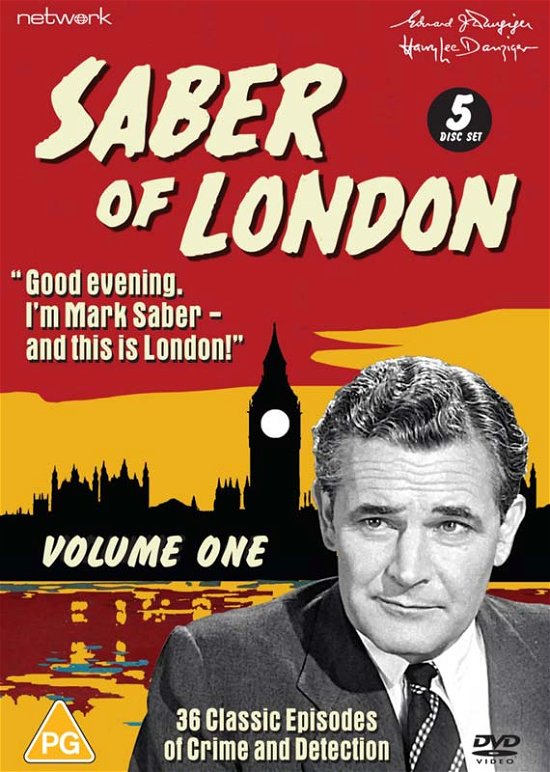 Cover for Ernest Morris · Saber of London: Volume 1 (DVD) (2022)