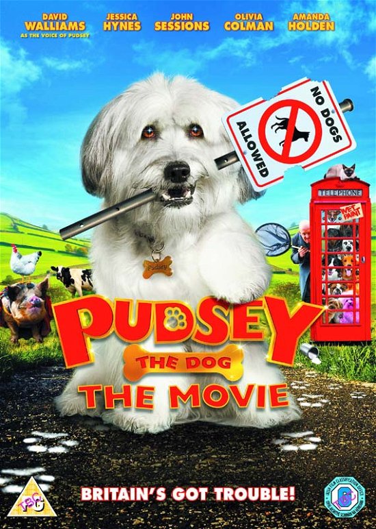 Cover for Pudsey The Dog - The Movie (DVD) (2014)