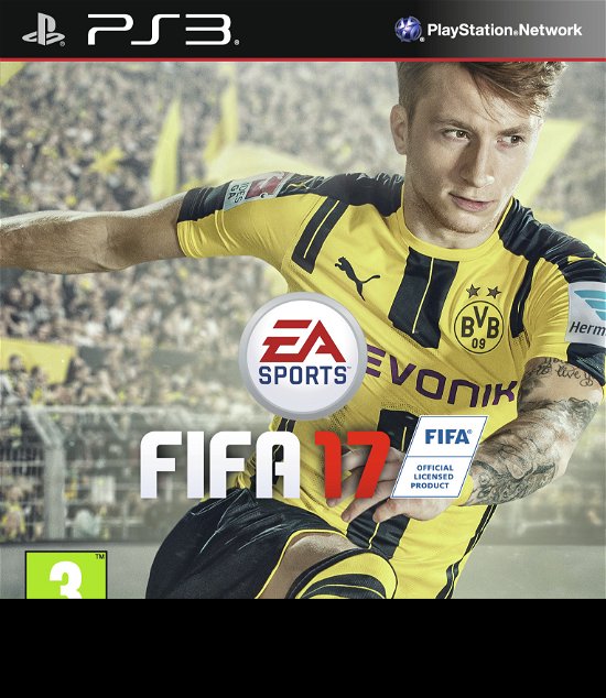Cover for Fifa 17 · Playstation 3 (DVD)