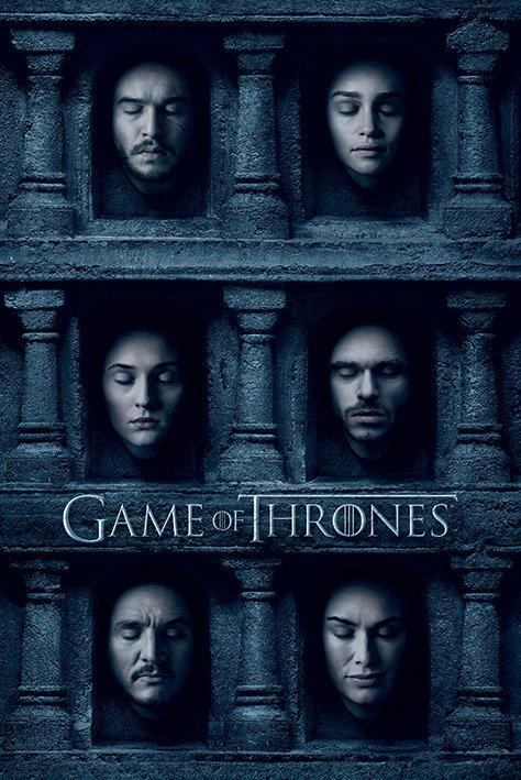 Game Of Thrones - Hall Of Faces (Poster Maxi 61X91,5 Cm) - Game Of Thrones - Koopwaar -  - 5050574338349 - 