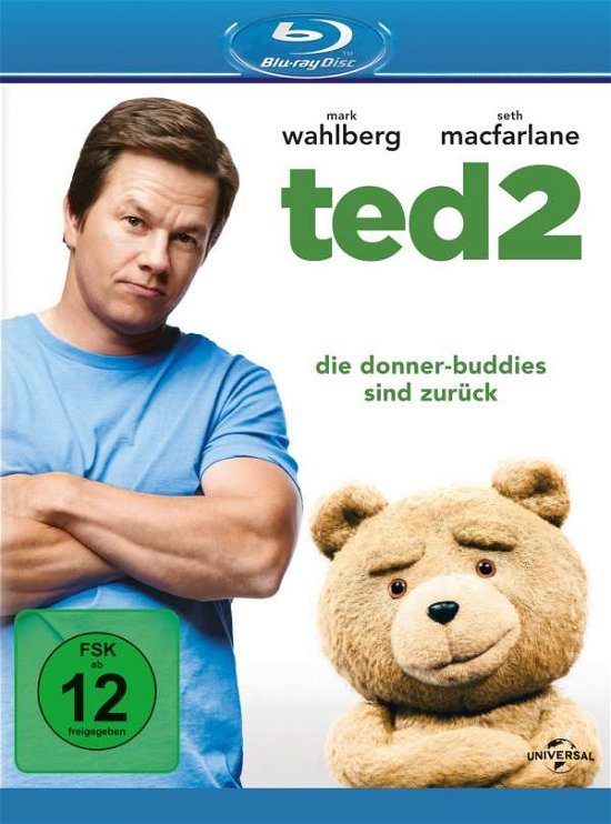 Cover for Mark Wahlberg,seth Macfarlane,amanda Seyfried · Ted 2 (Blu-ray) (2015)
