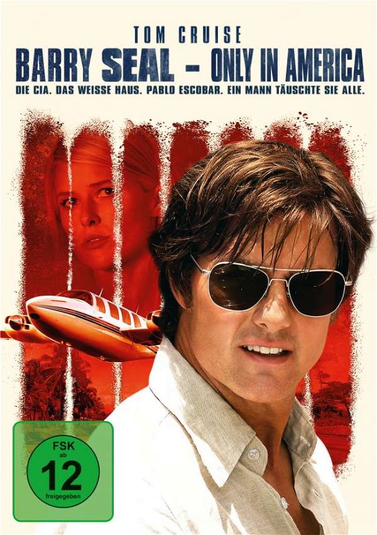Cover for Tom Cruise,domhnall Gleeson,sarah Wright · Barry Seal - Only in America (DVD) (2018)