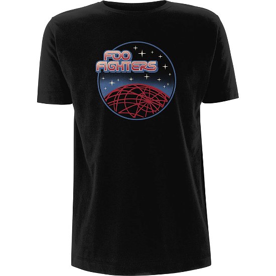 Foo Fighters Unisex T-Shirt: Vector Space - Foo Fighters - Koopwaar -  - 5056012014349 - 