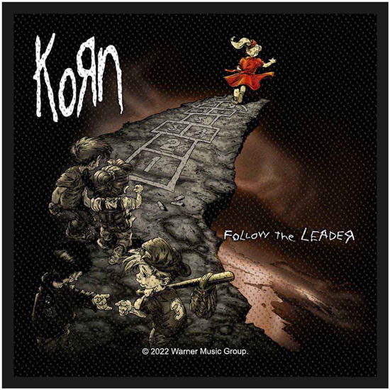 Korn Woven Patch: Follow The Leader (Standard) - Korn - Merchandise -  - 5056365723349 - 