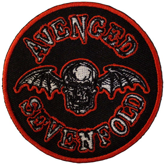 Cover for Avenged Sevenfold · Avenged Sevenfold Standard Patch: Deathbat Orange Border (Patch) (2024)