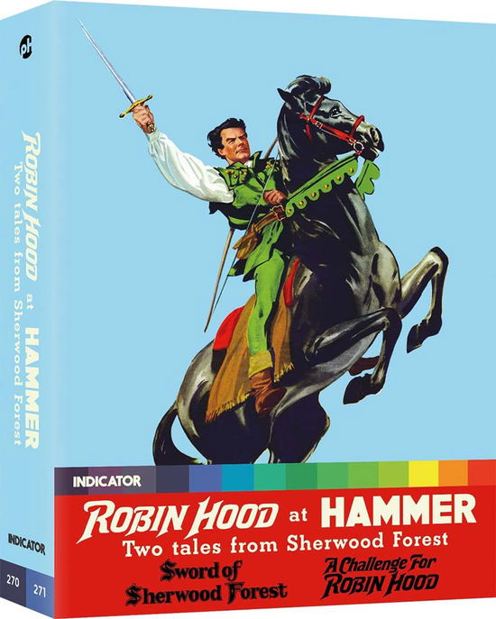 Robin Hood at Hammer - Two Tales from Sherwood Forest Limited Edition - Robin Hood at Hammer Ltd BD - Film - Powerhouse Films - 5060697922349 - 12. september 2022