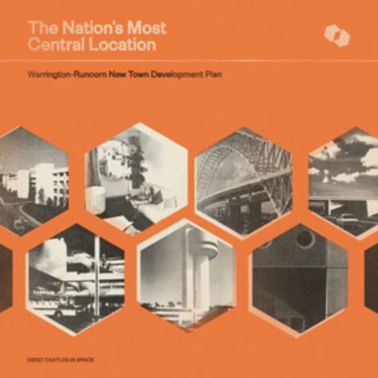 Cover for Warrington-runcorn New Town Development Plan · The Nations Most Central Location (White Vinyl) (LP) (2023)