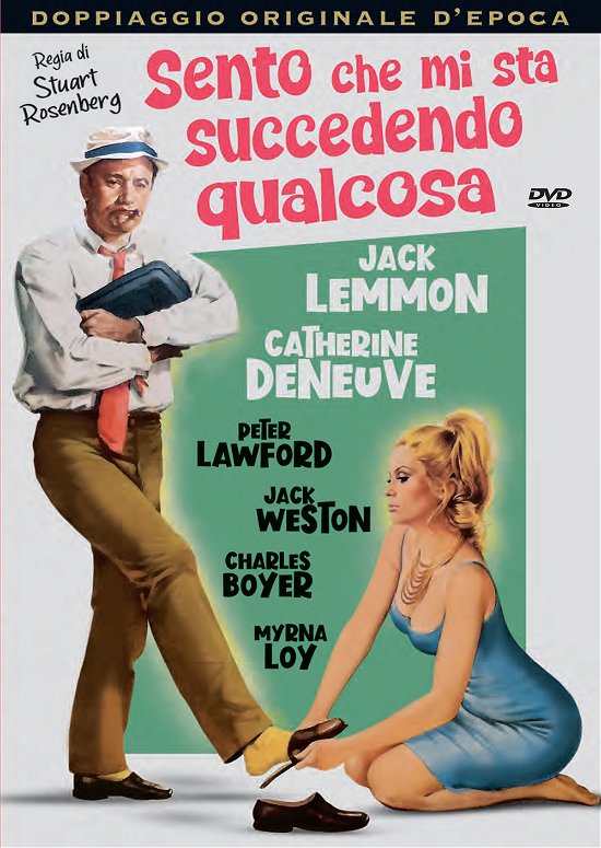 Cover for Jack Lemmon · Sento Che Mi Sta Succedendo Qualcosa (DVD)