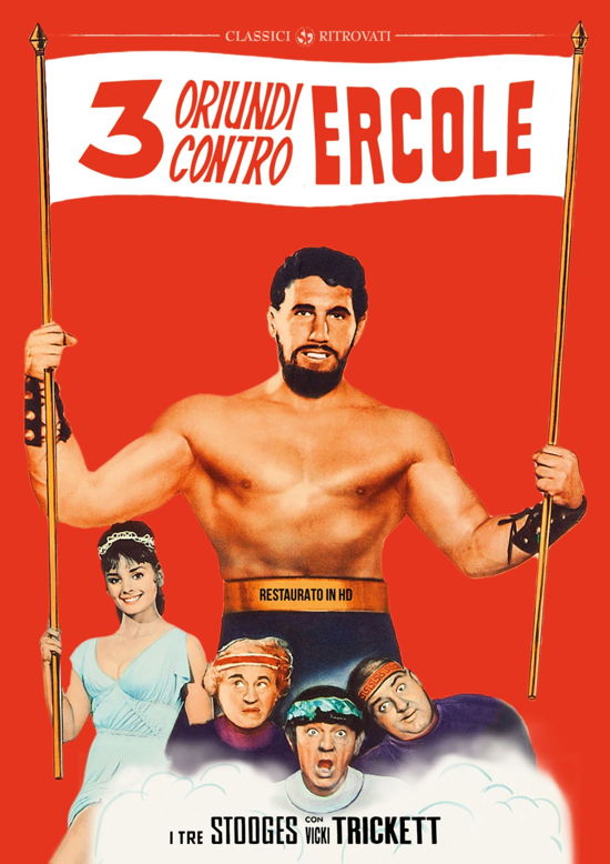 Cover for Tre Oriundi Contro Ercole (Res · Tre Oriundi Contro Ercole (DVD) (2021)