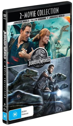 Cover for N/a · Jurassic World: 2-movie Collection (Jurassic World: Fallen Kingdom / Jurassic World) (DVD) (2018)