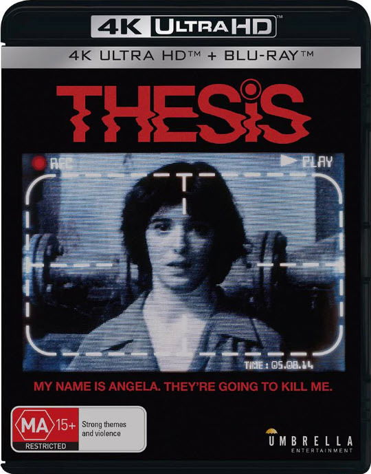 Cover for Thesis (Blu-ray) (2024)