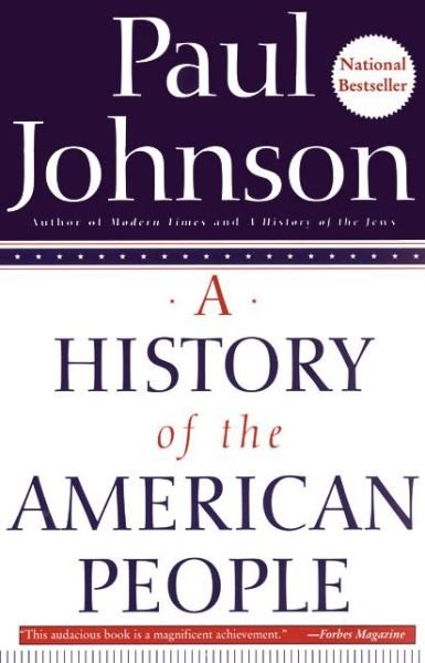 Cover for Paul Johnson · A History of the American People (Paperback Bog) (1999)