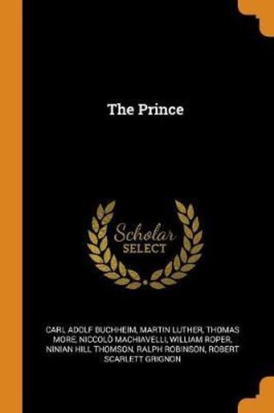 Cover for Carl Adolf Buchheim · The Prince (Paperback Book) (2018)