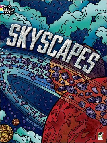 Cover for Mazurkiewicz Mazurkiewicz · Creative Haven Skyscapes Coloring Book - Creative Haven (Taschenbuch) [Green edition] (2012)