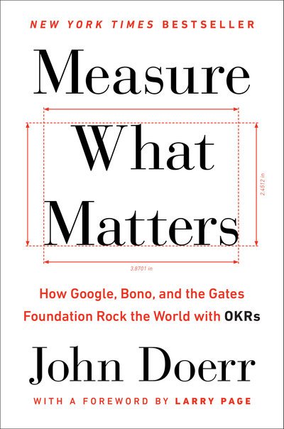 Cover for Doerr · Measure What Matters (Book) (2018)