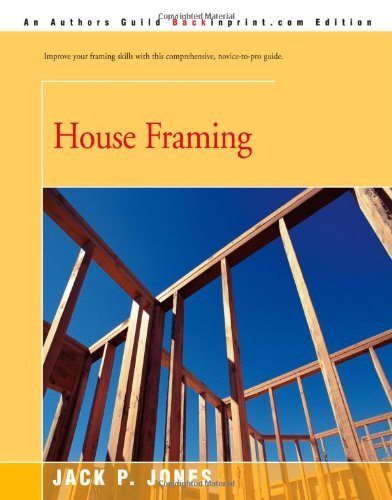 Cover for Jack Jones · House Framing (Pocketbok) (2001)