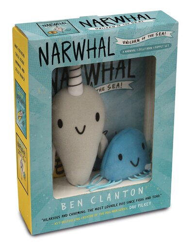 Cover for Ben Clanton · Narwhal and Jelly Book 1 and Puppet Set (Book) (2018)